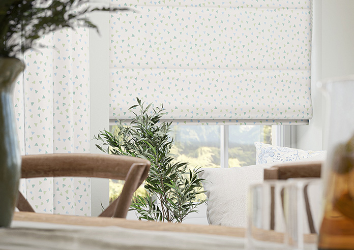Confetti, Fresh - Twist&Fit Roman Blind - Image 5